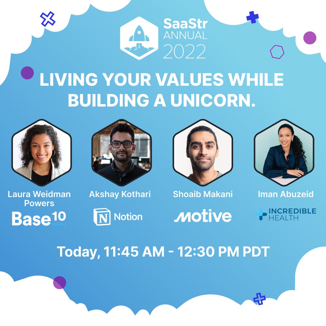 Join Base10 today at <a href="/saastr/">SaaStr.ai</a> Annual for a special lunch with <a href="/NotionHQ/">Notion</a>, <a href="/Motive_inc/">Motive</a>, &amp; <a href="/JoinIncredible/">Incredible Health</a> Health: Living Your Values While Building A Unicorn.