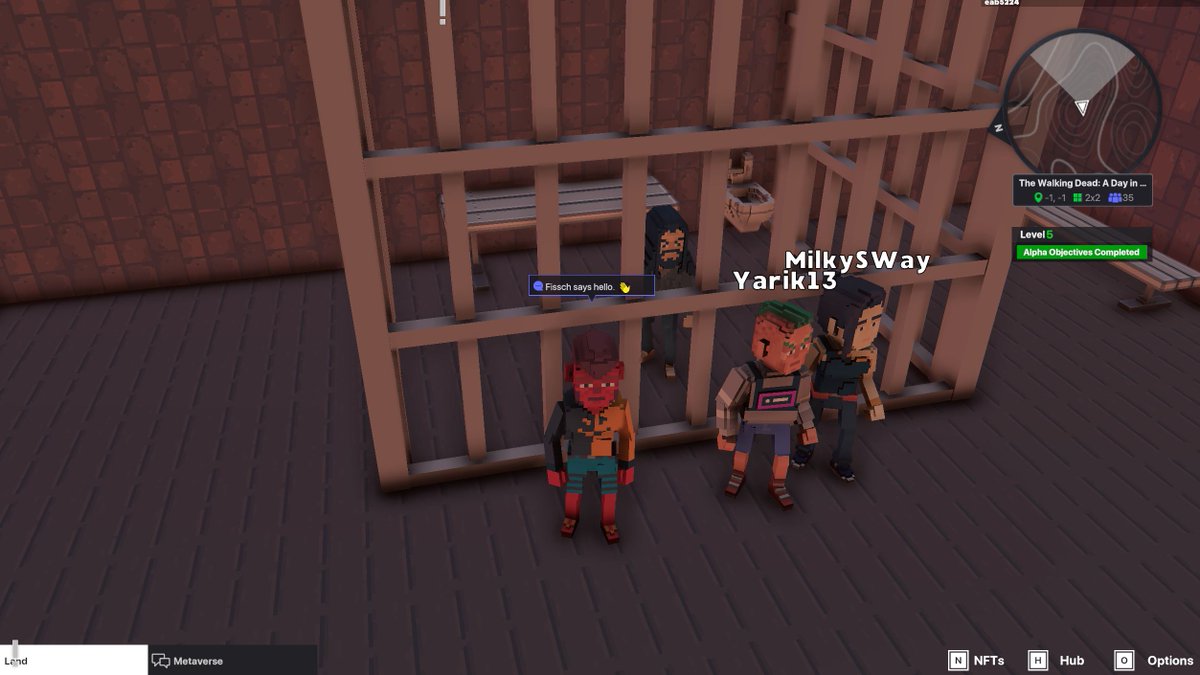 CryptoFissch's tweet photo. @TheSandboxGame @TheWalkingDead I just participated in the #SandboxAlphaS3Giveaway for a chance to win 500 SAND! Found Negan in Alexandria, check out my screenshot below!
👇

 Found him! https://t.co/GmUmtDvD1V