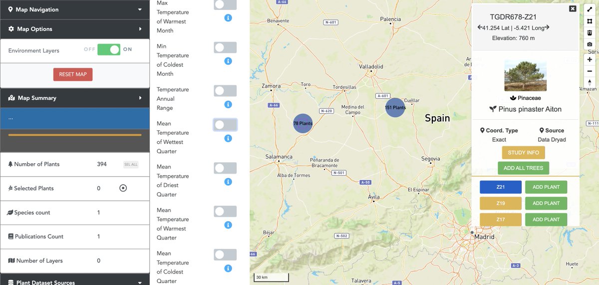 TreeGenes's tweet image. FEATURED STUDY: Spatial #GeneticStructure in #continuous and #fragmented populations of Pinus pinaster #Aiton
By: A. I. De-Lucas, S. C. González-Martínez, G. G. Vendramin, E. Hidalgo, and M. Heuertz
#TGDR678 has 394 #trees in #CartograPlant: treegenesdb.org/cartogratree?a…