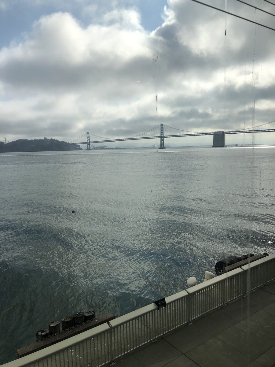 The day is finally here ⭐️ We're looking forward to kicking off the event down here at the Exploratorium, starting with lunch at 12:30. #osqueryatscale