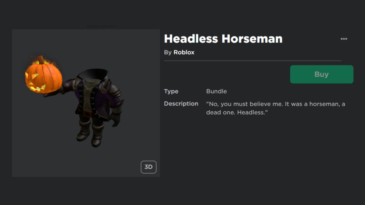 O pacote Roblox Headless Horseman está causando caos no Twitter - BR Atsit