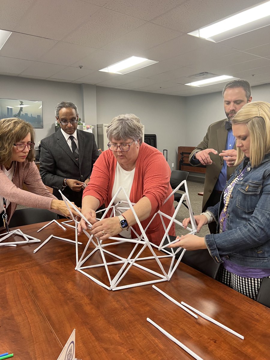 stemboss's tweet photo. Building a geodesic dome aviary as part of a Defined Learning PBL with. Central KY education leaders https://t.co/Bvmno4yg5u