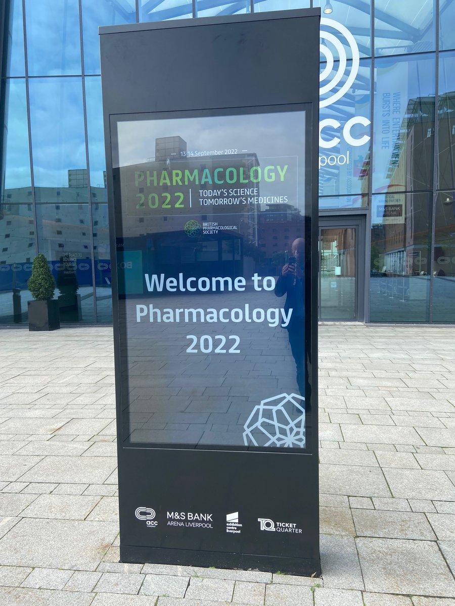 LjmuPharmacy's tweet photo. Congratulations to Dr Neil Henney, MPharm Programme Leader who has presented the result of two final-year research projects at Pharmacology 2022 in Liverpool @BritPharmSoc @LJMUPharmBioSci @LJMUImpact https://t.co/LaIv8dQYmF