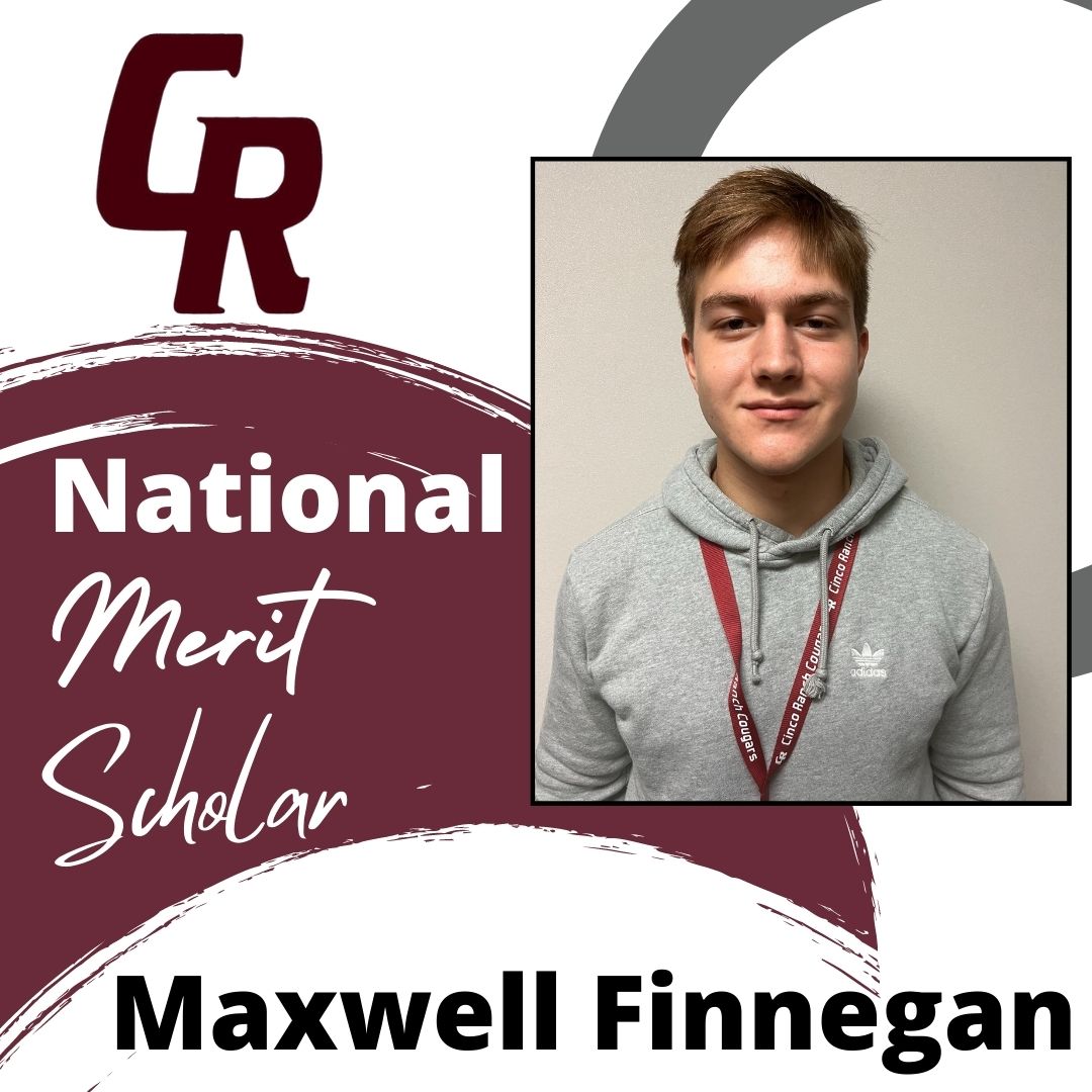 Way to go Maxwell on being a National Merit Scholar! #CPOE <a href="/kaye1332/">Dr. Kaye Williams</a>