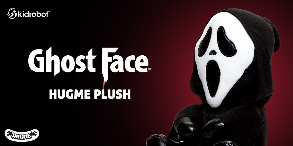 We have one question...What’s your favorite scary movie?👻 It's Spooky SZN! The Ghost Face HugMe Shake Action Plush is a huggable 16-inch-tall plush complete with vibration features. It shakes when you hug it and when you clap! Batteries included. ow.ly/yjhL50KJ4eX