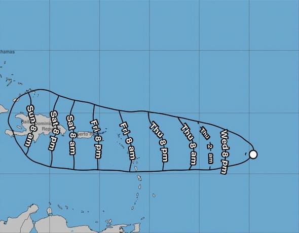 Se forma séptima depresión tropical de la temporada; podría convertirse en tormenta tropical esta noche 

bit.ly/3QJMopO 

#ListínDiario