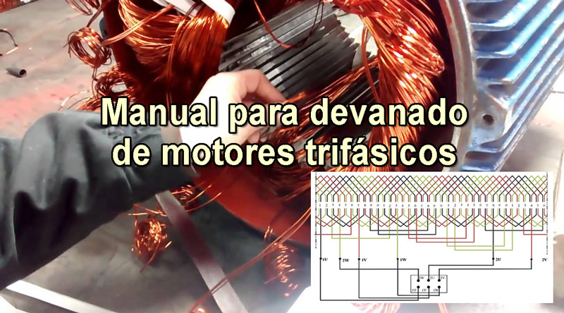 Apuntes Electronica on Twitter: "Manual para devanado de motores