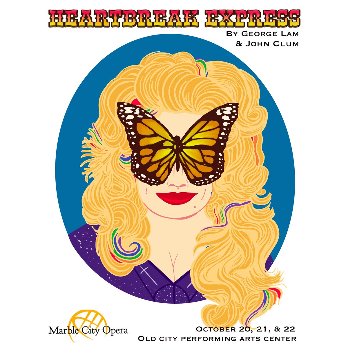 "Heartbreak Express" by: George Lam &amp; John Clum

Inspired by the documentary For the Love Of Dolly, the opera follows 4 Dolly Parton "superfans" waiting to meet her for the first time.

MarbleCityOpera.com/tickets

#MarbleCityOpera #meetopera