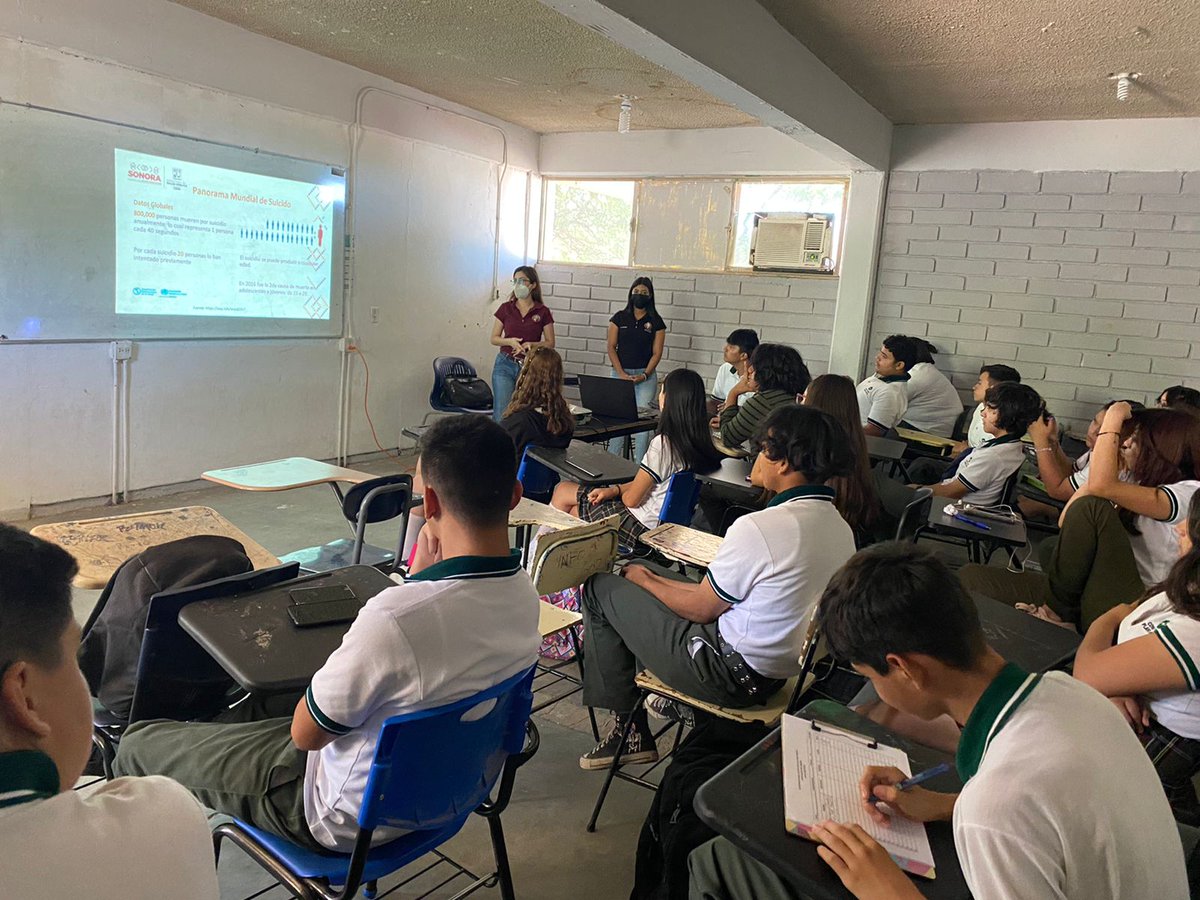 UCaborca's tweet photo. Se imparte tema de Sensibilización suicidio a los alumnos de CONALEP Plantel Caborca. #SaludMental #UsaTuCapa @CapaSonora @DGSMASONORA https://t.co/kXkJv3HgUE