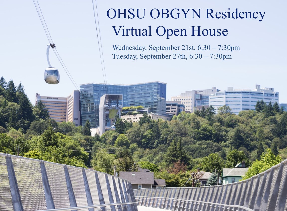 eeyanmiller's tweet photo. ‼️Attn #OBGYN residency applicants for #Match2023, the @ohsuobgyn residency program is hosting TWO virtual open house sessions this month. 

Register at the links below. We are looking forward to meeting all of you! 

#MedTwitter @Inside_TheMatch @OHSUSOM https://t.co/DkThJczxOo