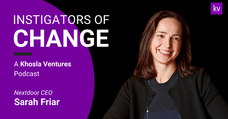 khoslaventures's tweet photo. Growing up in conflict-plagued Northern Ireland taught Sarah Friar the importance of #community… something she considers important enough to change the world
@nextdoor @thefriley @karaemiller #InstigatorsofChange
