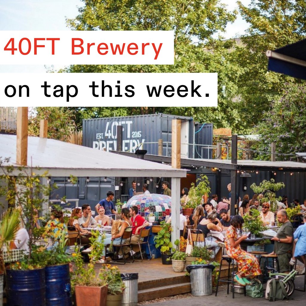 draughtdrop's tweet photo. Thrilled to welcome @40ftbrewery back with Dalston sunrise 🌞

This micro-brewery in Dalston have been brewing in a 40FT shipping container since 2015. They now produce over 7,000 pints a week  pouring in pubs around London and their award winning taproom!😲

Have you been yet? https://t.co/wmP05Gwats