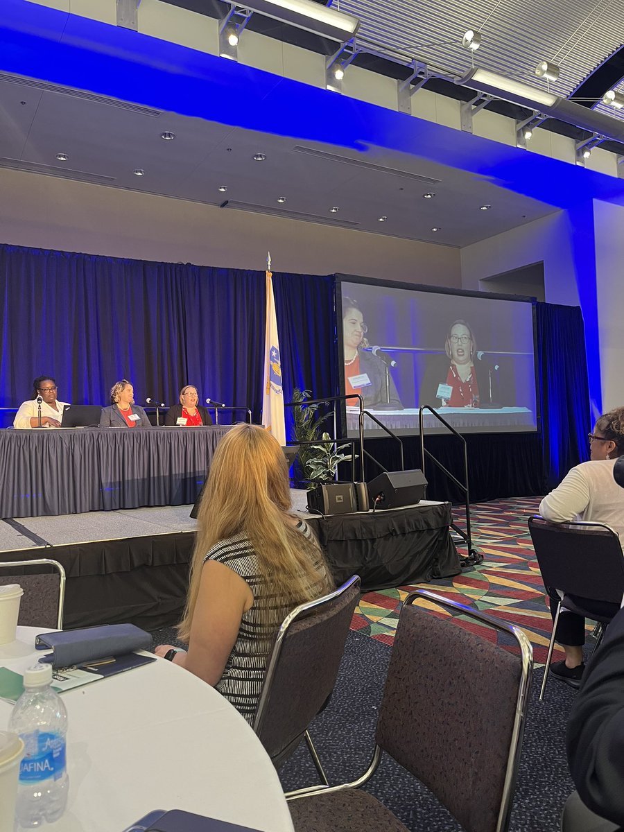 MAWorkforce's tweet photo. Happening now @RaijaVaisanen Associate Director of @MAWorkforce moderating a panel with @CommCorp_MA on Scaling Credentialing Pipelines with Untapped Resources #MassForward https://t.co/3EGy72Q6P1