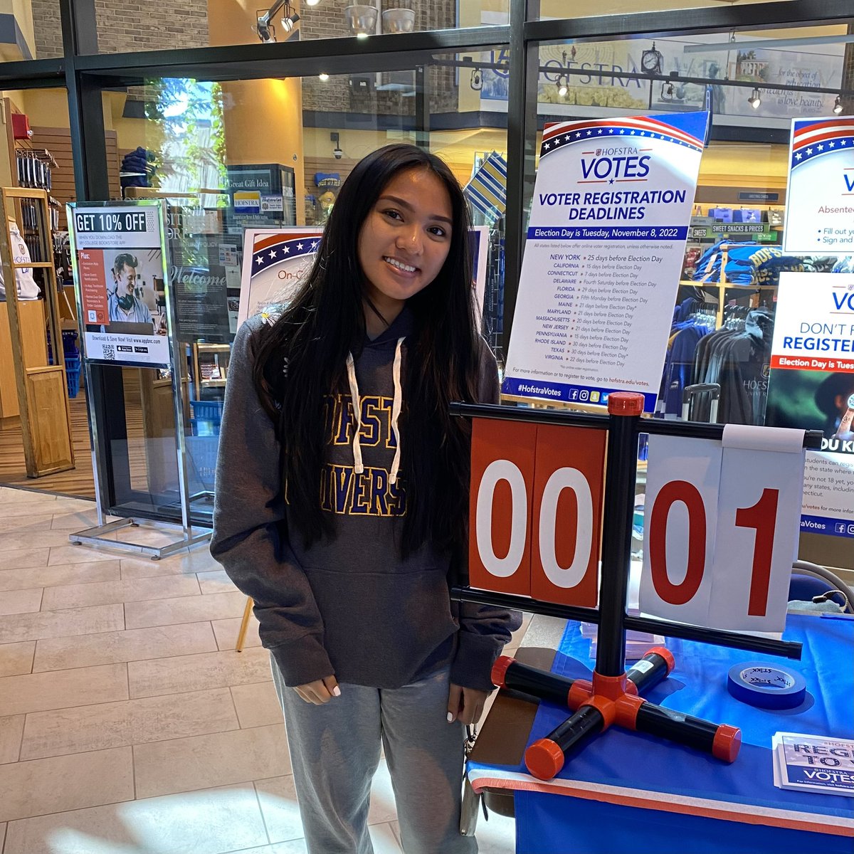 Hofstra University tweet media