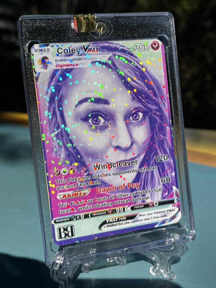 ABensonTime's tweet photo. Custom Cards for all occasions!!Welcome to the Holographic Hub!
#BensonBrothers #HolographicHub https://t.co/IxHKzI4wv5