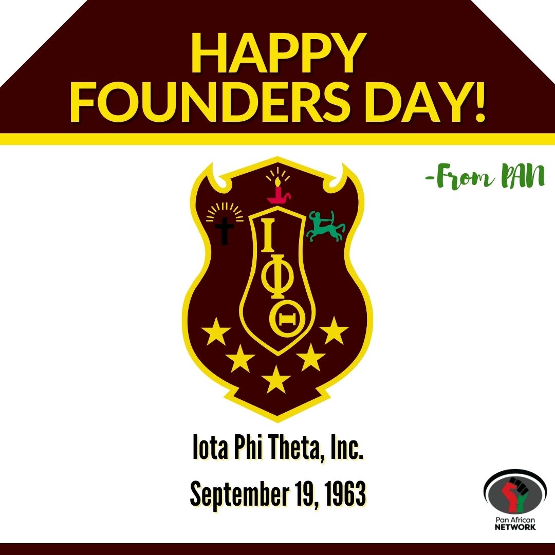 ACPAPAN's tweet photo. Happy Founders Day to the members of Iota Phi Theta Fraternity Incorporated celebrating 59 years of brotherhood, scholarship, and leadership. #IotaPhiTheta #PANAfricanNetwork #ACPAPAN #HigherEd #D9 #BGLOs #DivineNine #NPHC #PANIsHOME https://t.co/A2KDjnfnKd