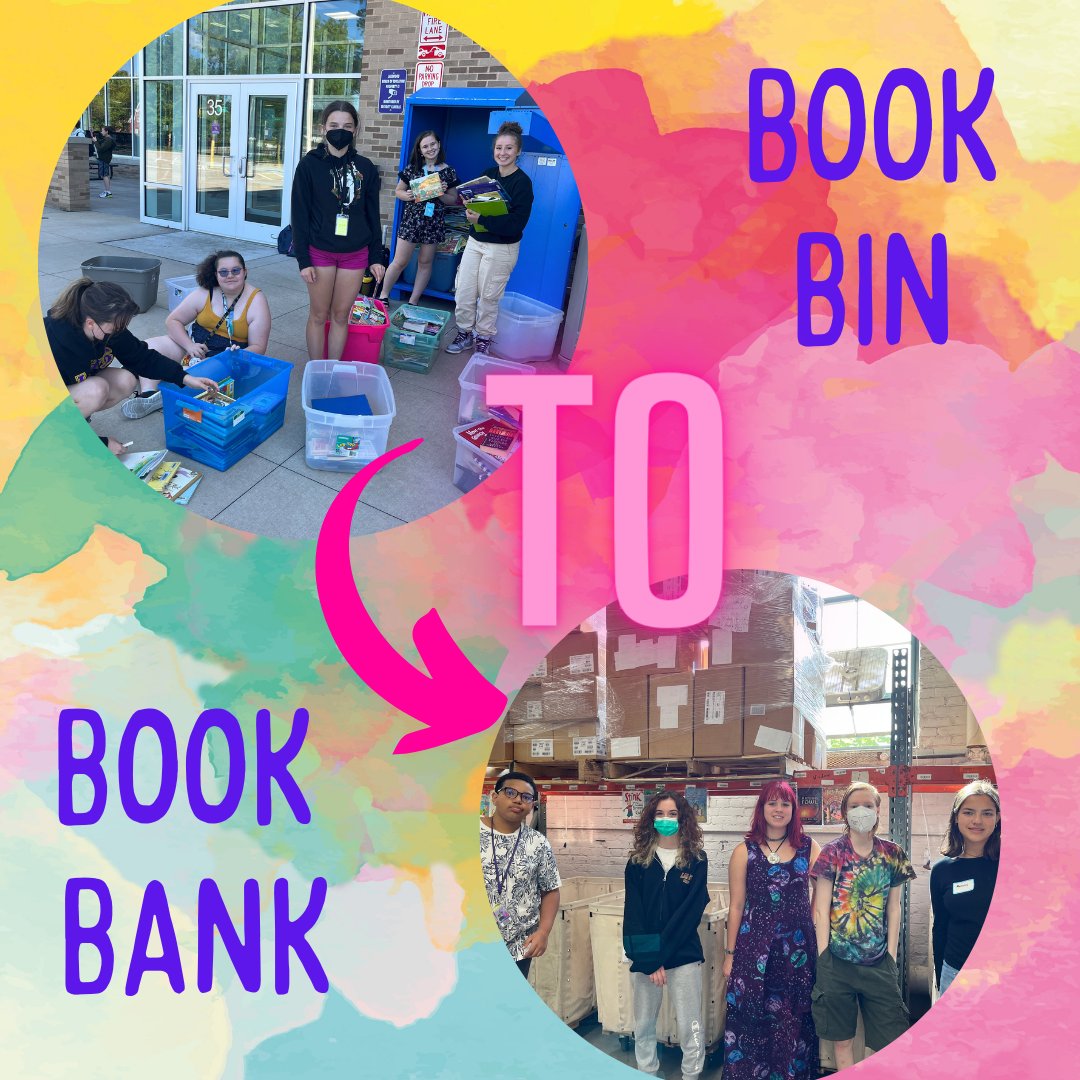 Last week, H2O #volunteers emptied the book donation bin hosted by Lakewood City Schools and then a different group of volunteers delivered them to <a href="/KidsBookBank/">Kids' Book Bank</a> and sorted donations. #literacymatters #community