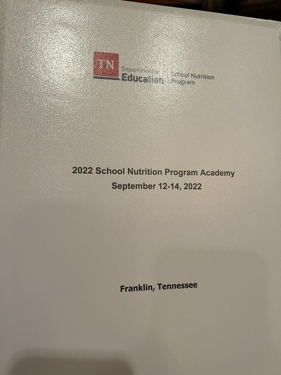 FCPS Nutrition on Twitter "Lots of information presented by our state