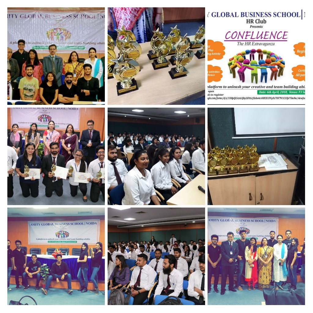 noidaagbs's tweet photo. #Throwback  
Few glimpses of "Confluence"- the annual HR extravaganza conducted by Synergia -the HR club of AGBS Noida. The event provides students a platform to showcase and hone their HR skills by organizing  quizzes, workshops, seminar, Business games etc.
#KnowYourClub https://t.co/pG0diTCsFe