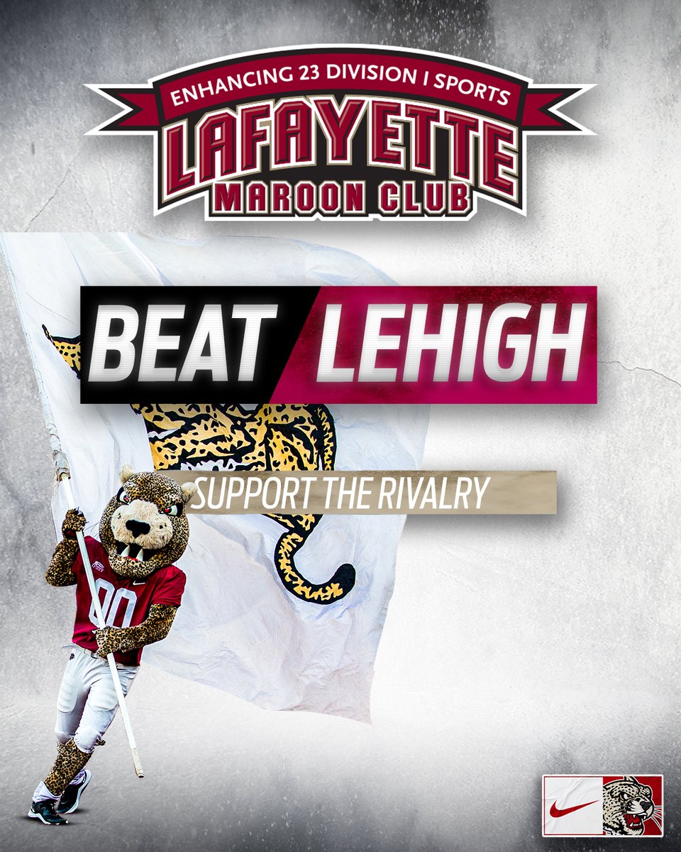 Power the Ascent 📈

Support the Maroon Club and help us continue to #ClimbTheHill! Your pledge for each Lafayette win over Lehigh directly impacts our student-athletes. 

🔗 gopards.co/MCBeatLehigh22

#RollPards