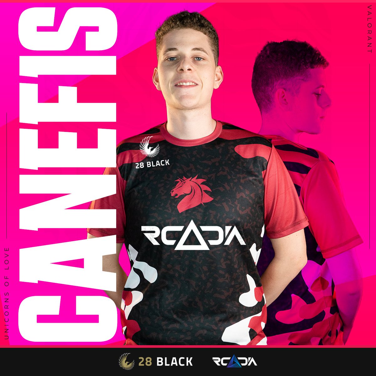 Today we want to welcome our newest addition to the team and the family.
Welcome <a href="/canefis/">canefis</a> ❤️🦄

Let's rock this season
Part 1/3 announcements😘 #uolwin