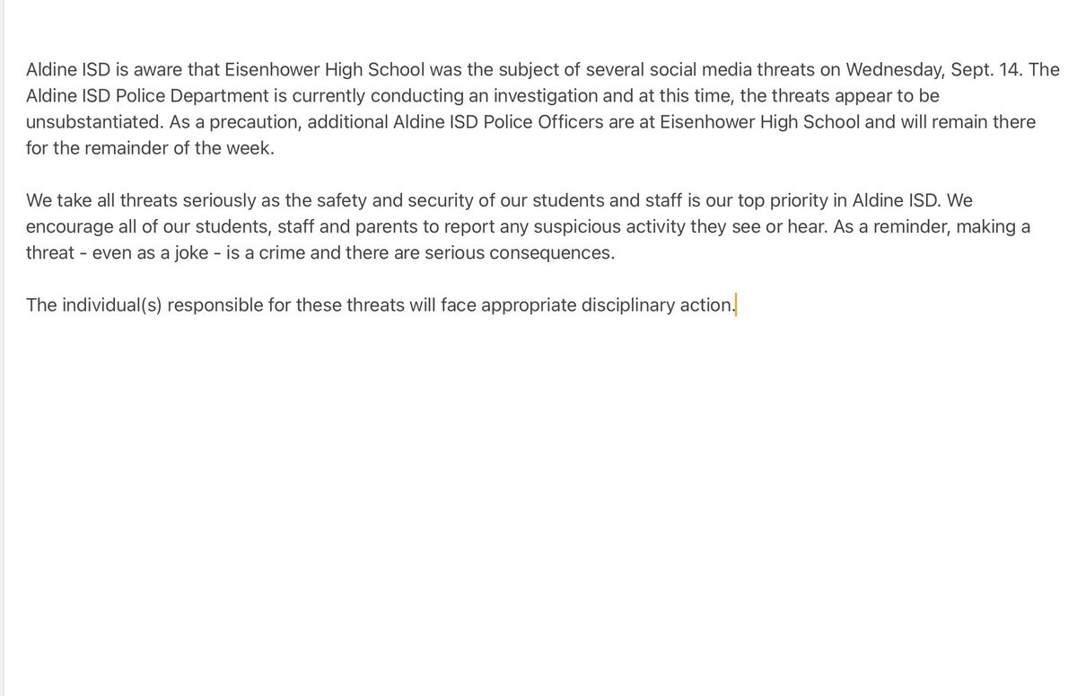 Eisenhower Senior IB World School (@eisenhower_aisd) on Twitter photo 