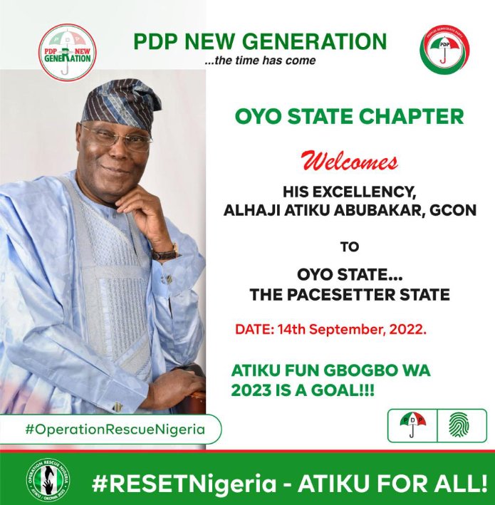 GEniitan's tweet photo. Atiku is coming... https://t.co/JcRftRJsnd