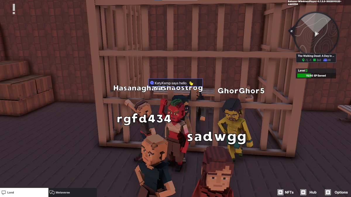 KempyKaty1's tweet photo. @TheSandboxGame @TheWalkingDead I just participated in the #SandboxAlphaS3Giveaway for a chance to win 500 SAND! Found Negan in Alexandria, check out my screenshot below!
👇 https://t.co/dn0Suqswem