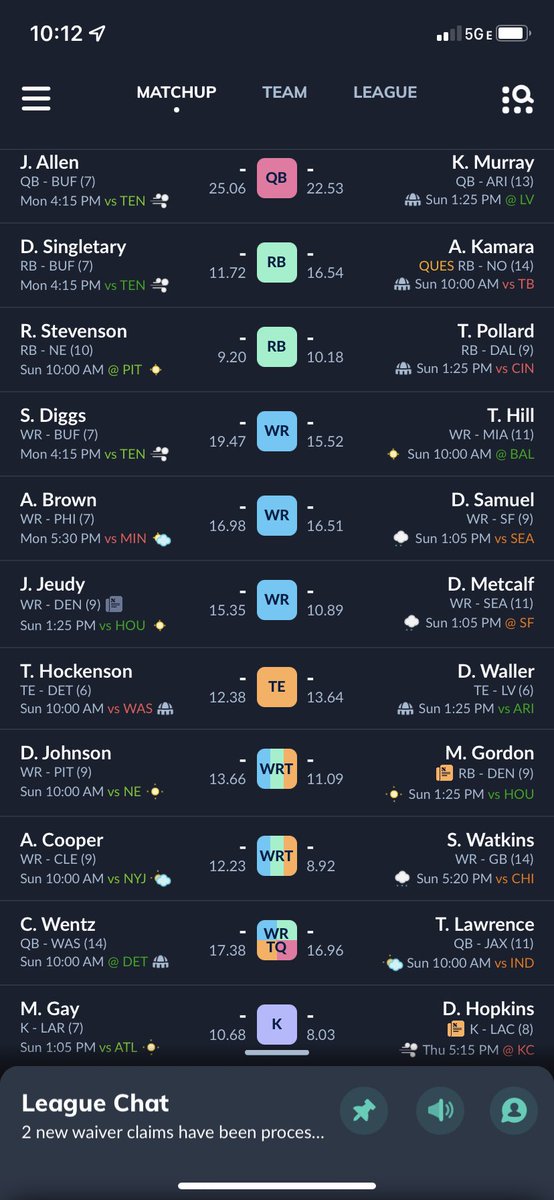action_las's tweet photo. How do we like our match up vs @TheCarolinaAir this week like and retweet if you think @action_las will win and comment below if you think Carolina Air will win!!! @YardofWar #YardofWar #FantasyFootball https://t.co/CPMpqmchaw