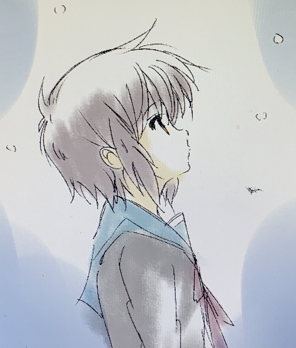 長門有希 「にゃがとの横顔とか( i _ i ) 」|COREのイラスト