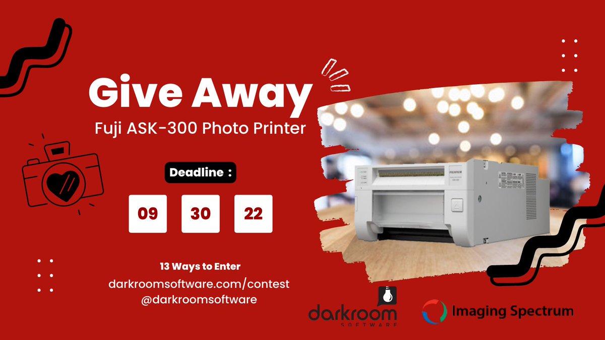 darkroomsw's tweet photo. We're giving away a photo printer &amp; supplies. Enter today... https://t.co/HjjgRvniAW https://t.co/RE1DmIxHFc
