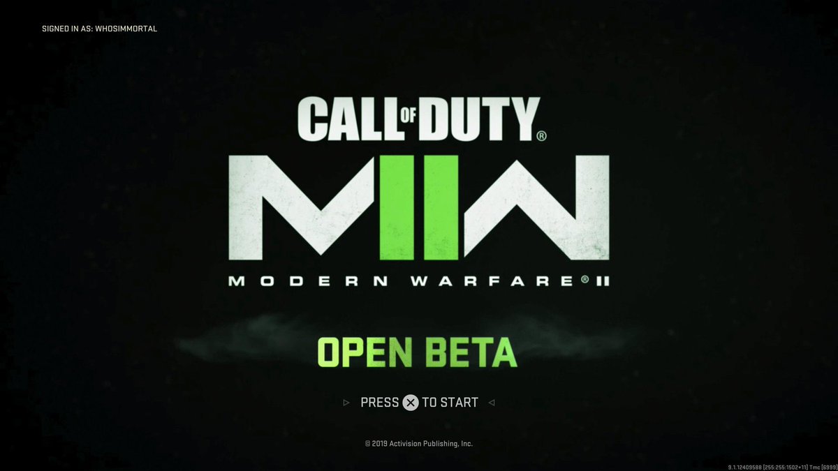 charlieINTEL's tweet photo. #MWII Beta Screens

Also..image on right shows an older version of the game’s logo. https://t.co/0L9GTsmPta