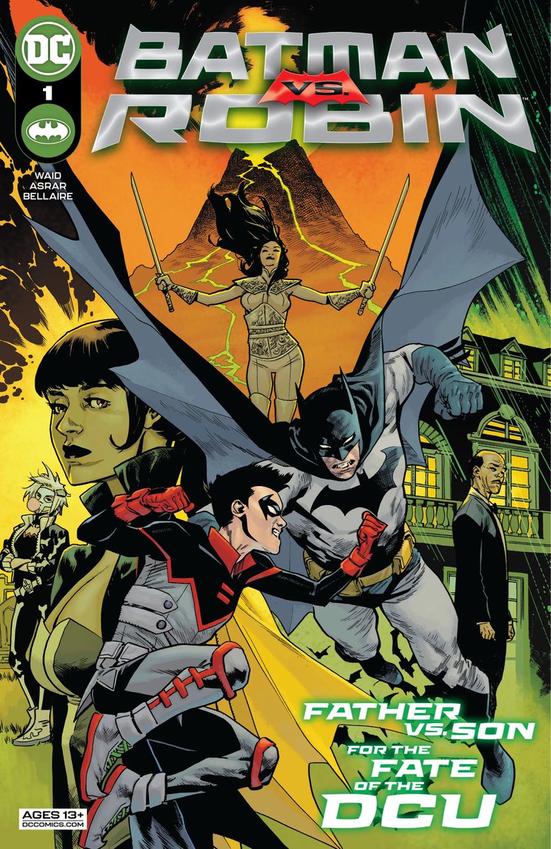 DrAwkwardGED's tweet photo. The creative team on this book has got me all giddy. @MarkWaid @MahmudAsrar & Jordie Bellaire! Yes, please, and thank you!
I can’t wait for Damian to whoop Bruce’s ass!!
#BatmanVsRobin #DCComice https://t.co/dKum8lx48V