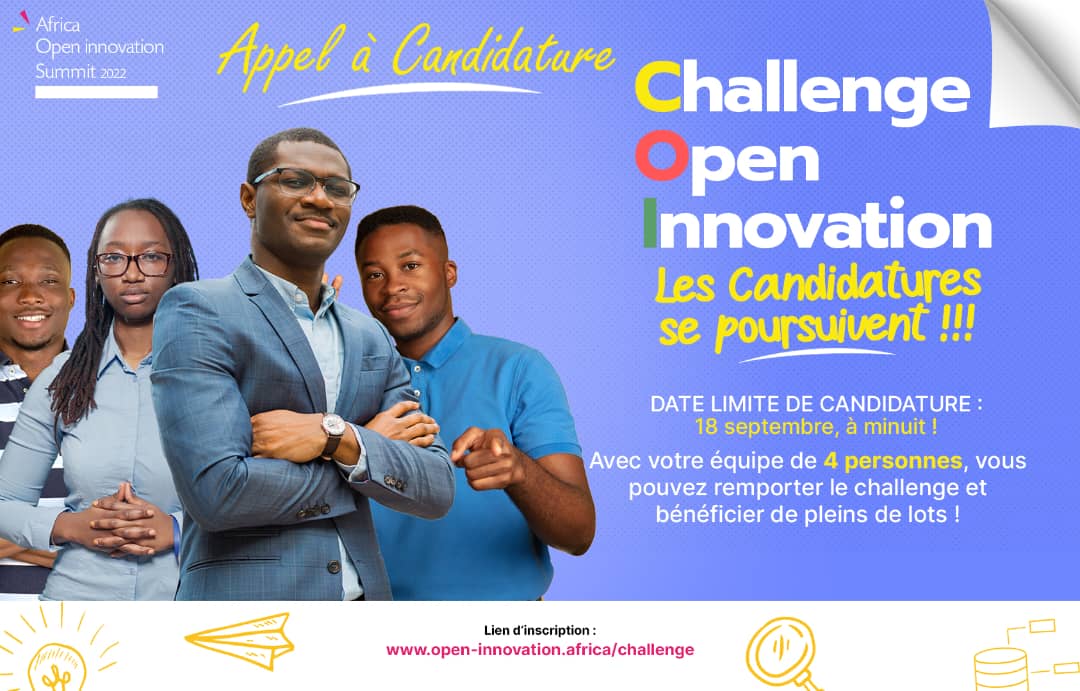 OpenInnovSummit's tweet photo. #ChallengeOpenInnovation, les candidatures se poursuivent!
Délai: 𝟏𝟖 𝐒𝐞𝐩𝐭𝐞𝐦𝐛𝐫𝐞, 𝐚̀ 𝐦𝐢𝐧𝐮𝐢𝐭 !
Lien d'inscription: https://t.co/5NxqQVVqcs
Constituez 𝐯𝐨𝐭𝐫𝐞 𝐞́𝐪𝐮𝐢𝐩𝐞 𝐝𝐞 𝟒 𝐩𝐞𝐫𝐬𝐨𝐧𝐧𝐞𝐬, 𝐯𝐨𝐮𝐬 𝐩𝐨𝐮𝐯𝐞𝐳 𝐫𝐞𝐦𝐩𝐨𝐫𝐭𝐞𝐫 𝐥𝐞 𝐩𝐫𝐢𝐱! https://t.co/hPLn2TW9ZZ