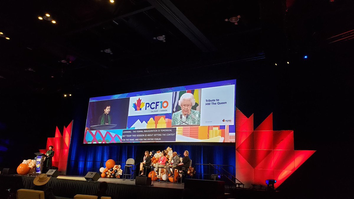 SanjayaMishra's tweet photo. Opening plenary session of #PCF10 highlights the sub-themes and key challenges faced for "Innovations for educational resilience". @COL4D @AthabascaU @ContactNorth @AshaKanwarCOL @DrJoannaNewman @CKwauk https://t.co/PbrJbFCD04