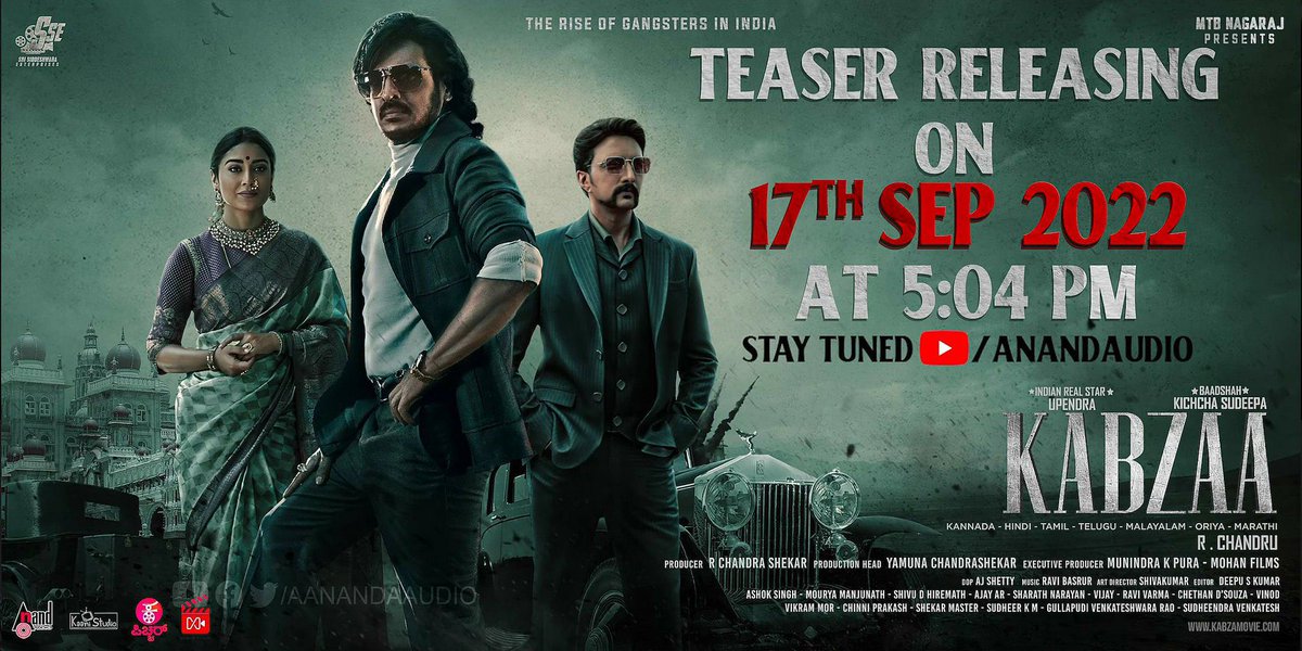 kiccha_fcdurga's tweet photo. Stay tuned guys!!! ❤️🔥❗️
@KicchaSudeep @nimmaupendra @KabzaaM
#Kabzaa #kichhasudeep #Kannada #KicchaSudeep𓃵 #Upendra #17thsept https://t.co/Qv0p28BDiz