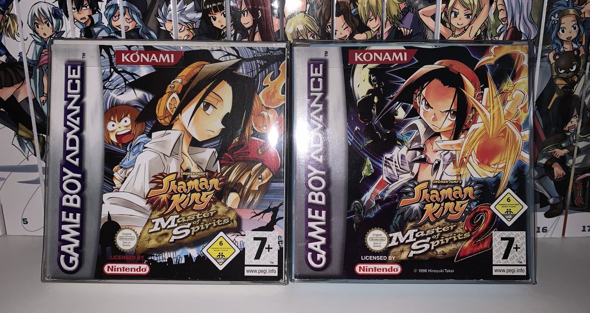 micka25gaming's tweet photo. Ressorti il y a quelque temps sur Netflix le manga / anime 
Shaman King bénéficie aussi de de ses jeux sur #gba 
D’aussi bonne qualité que l’anime #Netflix je vous conseilles ces castlevania like à base de sabre et d’esprit ! 
#gba #RETROGAMING #ogretro https://t.co/zLMZj5Db5y