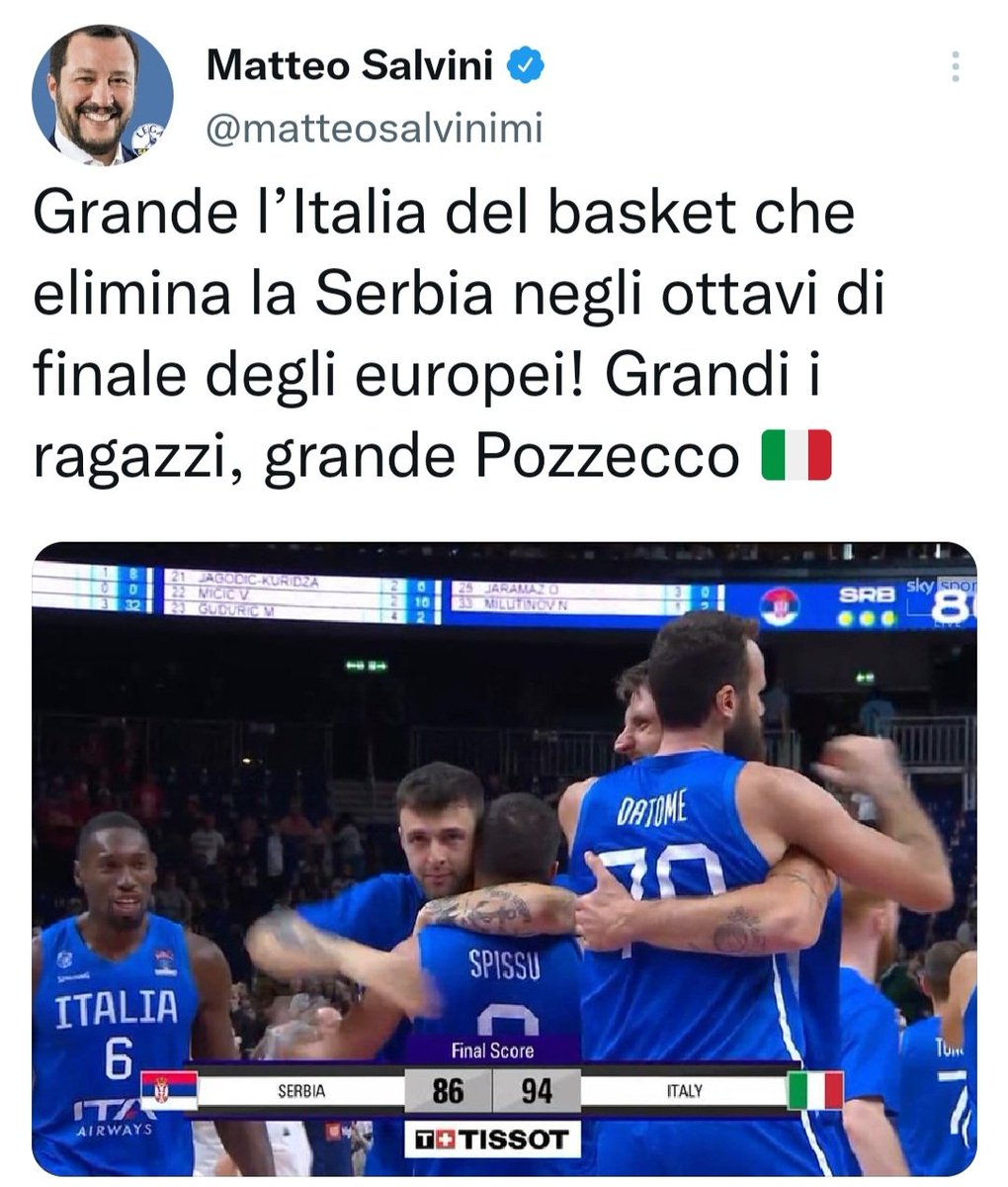 parallelecinico's tweet photo. Era tutto maledettamente già scritto.
#EuropeiTipo https://t.co/VJPoWnqSby