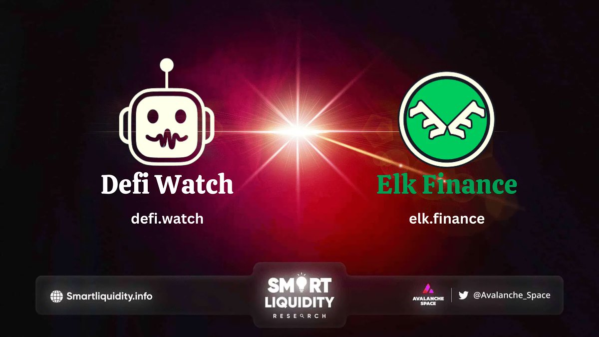 Avalanche_Space's tweet photo. 🚀 @Elk_finance has added a new feature to the Elk #dApp in partnership with @Defi_watch_ 

🚀 Track your wallet with Elk dApp:
♦️Wallet balance
♦️How much you've staked at Elf
♦️Claimable rewards

🔽INFO
https://t.co/vRfalb2iEn https://t.co/R9DOR9ya1T