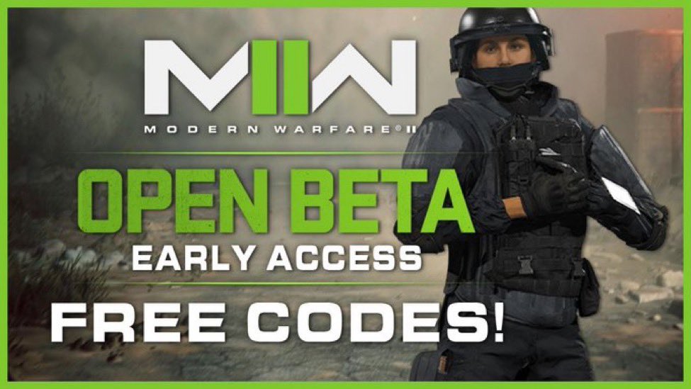 MWIICODNEWS's tweet photo. 🚨Who still needs a #ModernWarfareII  Beta code? 👀
🤜I'm GIVING AWAY 10 codes before the beta goes live!

To win one :
- Retweet♻️
- Follow @gambabit and me🔥

ENDS THIS FRIDAY! Winners will be posted in the comments!🤝

#CallofDuty  | #MW2  | #ModernWarfare2 | #MWII https://t.co/ePeyymDsSL
