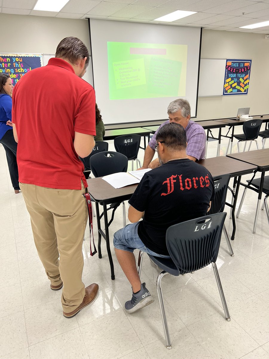JJHSCounseling's tweet photo. Parent Cafecito: Freshmen Colt Corral @NISDJay @NISDJaySEA It was an excellent opportunity to meet with parents and offer support for 9th graders! #MustangsIgnited https://t.co/HYF6eHzYxD