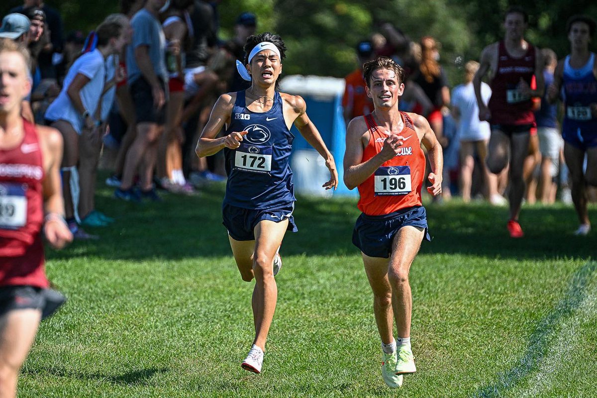 PennStateTFXC's tweet photo. Photos of the men’s competition from the Spiked Shoe Invitational. #WeAre #PSUXC #SpikedShoe https://t.co/Db7hlGWBTV