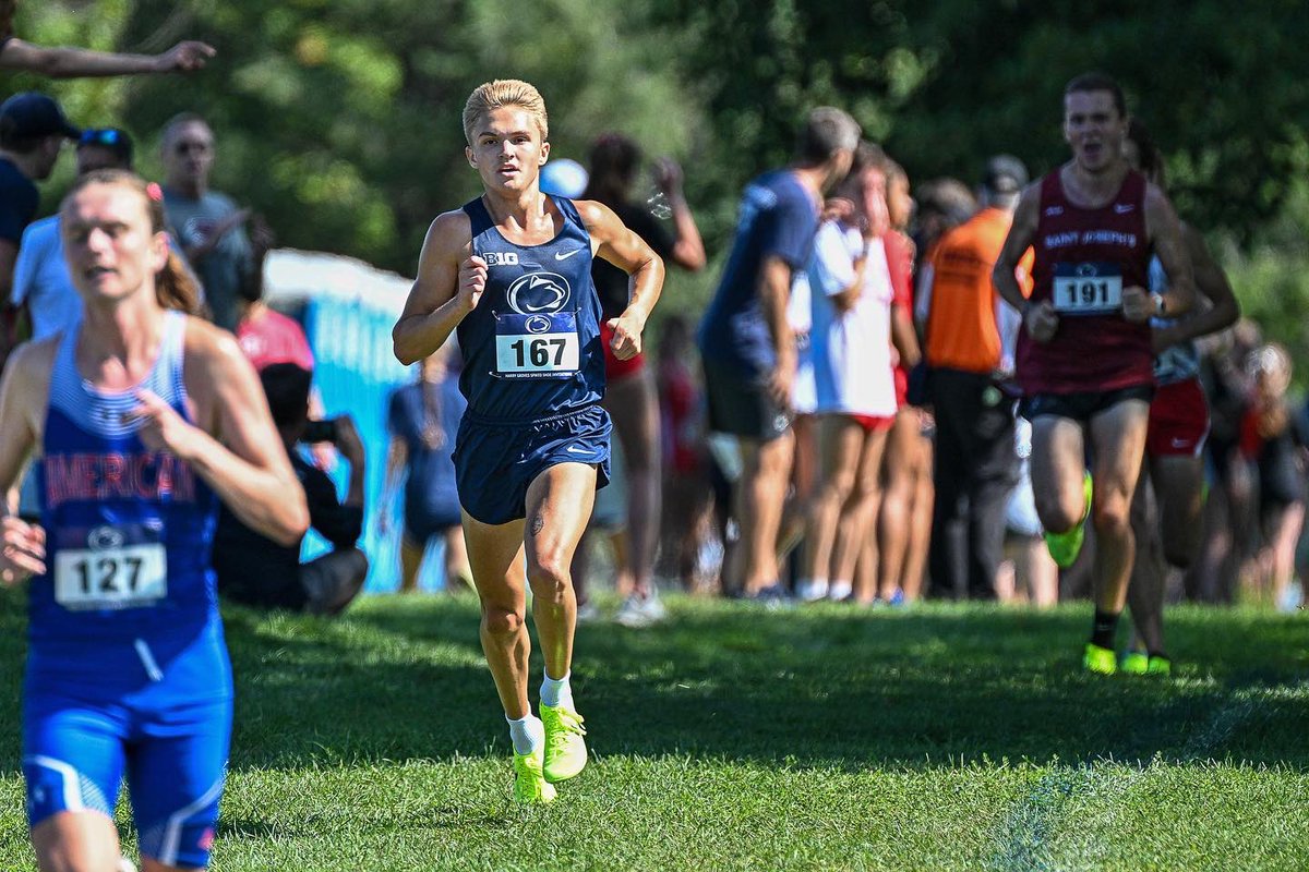 PennStateTFXC's tweet photo. Photos of the men’s competition from the Spiked Shoe Invitational. #WeAre #PSUXC #SpikedShoe https://t.co/Db7hlGWBTV