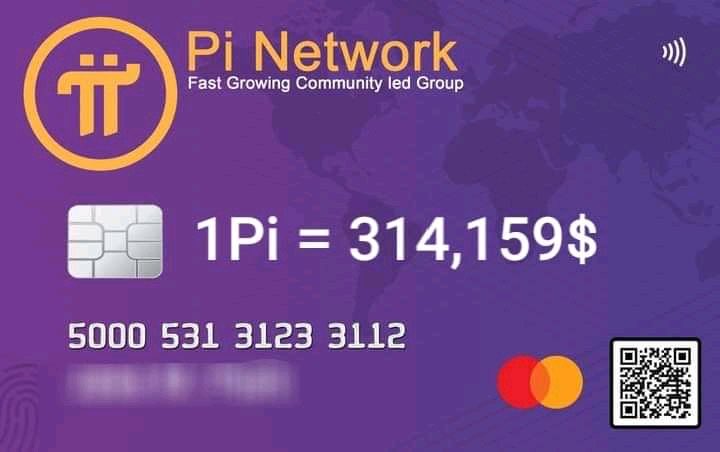 1π = $314,159
I request all Pioneers please like and retweet
To all the social media platforms and comment value of 1π(Pi) = $314,159
Let's keep it trending...🙏

#Pipayments
#PiNetworkUpdates
#crytocurrency
#PiConsensus