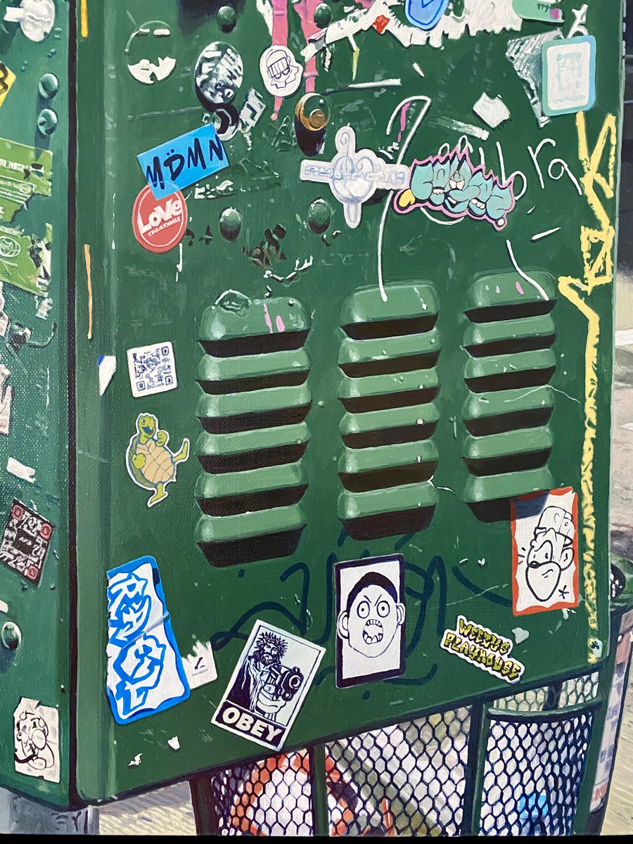 The detail in Henry Bosak’s latest release, “Two Women Walking”, is remarkable! And if you look closely, you might see a few of your favorite local artists represented!
Available at 9thegallery.com.

Henry Bosak
“Two Women Walking”
Acrylic on canvas
18”x24"

#9thegallery