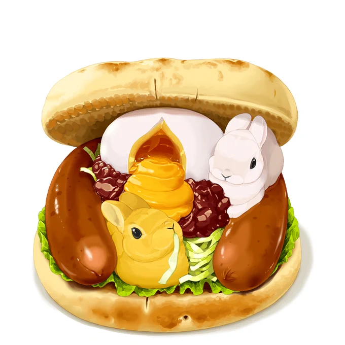 月見フォカッチャ(モスバーガー) 