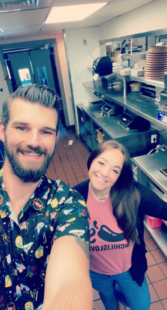 BigMac_McCool's tweet photo. Nikki who is a core bartender here in Freehold. She is always #raisingthebar  with her bar regulars and always have new guests join the group. Much love to you Nikki!! @_nikki22 #chilislove https://t.co/y0LX8Uvxay