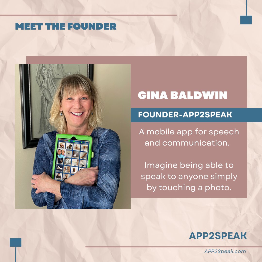 APP2Speak's tweet photo. Giving users the support they need to live active, independent lives, continue to participate in recreational activities, and even continue with their employment. https://t.co/rhqxBKfQvP
#app2speak #changingpeopleslives #aphasia #parkinsons #Autism https://t.co/rGv9XM8tXz