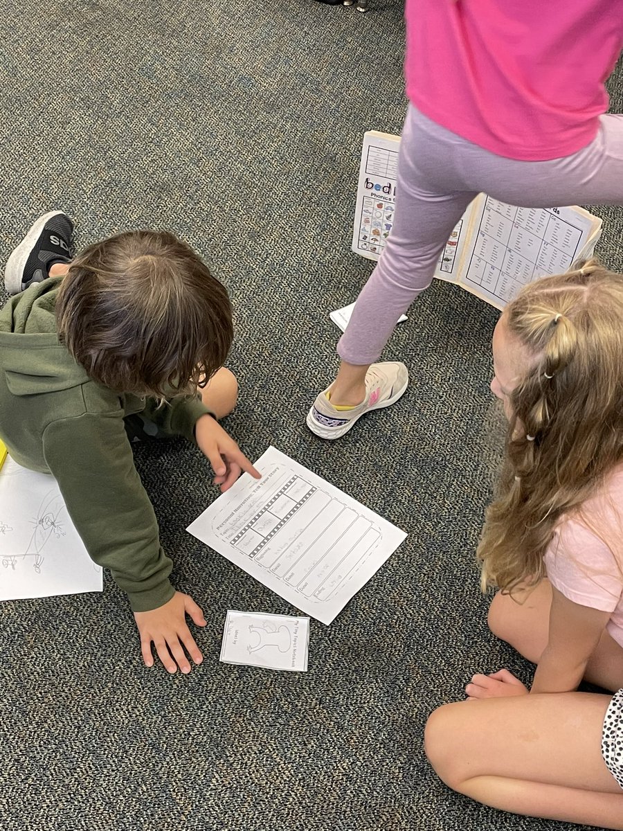 2AHappenings's tweet photo. Starting our Small Moment personal narrative writing unit by sharing our plans with a partner for our first story! 📝 https://t.co/hS3vzXBcv5