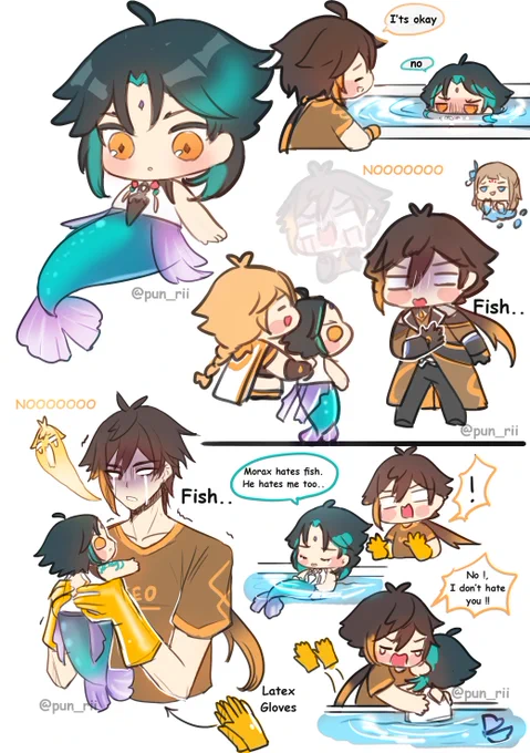 😅 Just mini EP. what if 
#zhongli #xiao 
